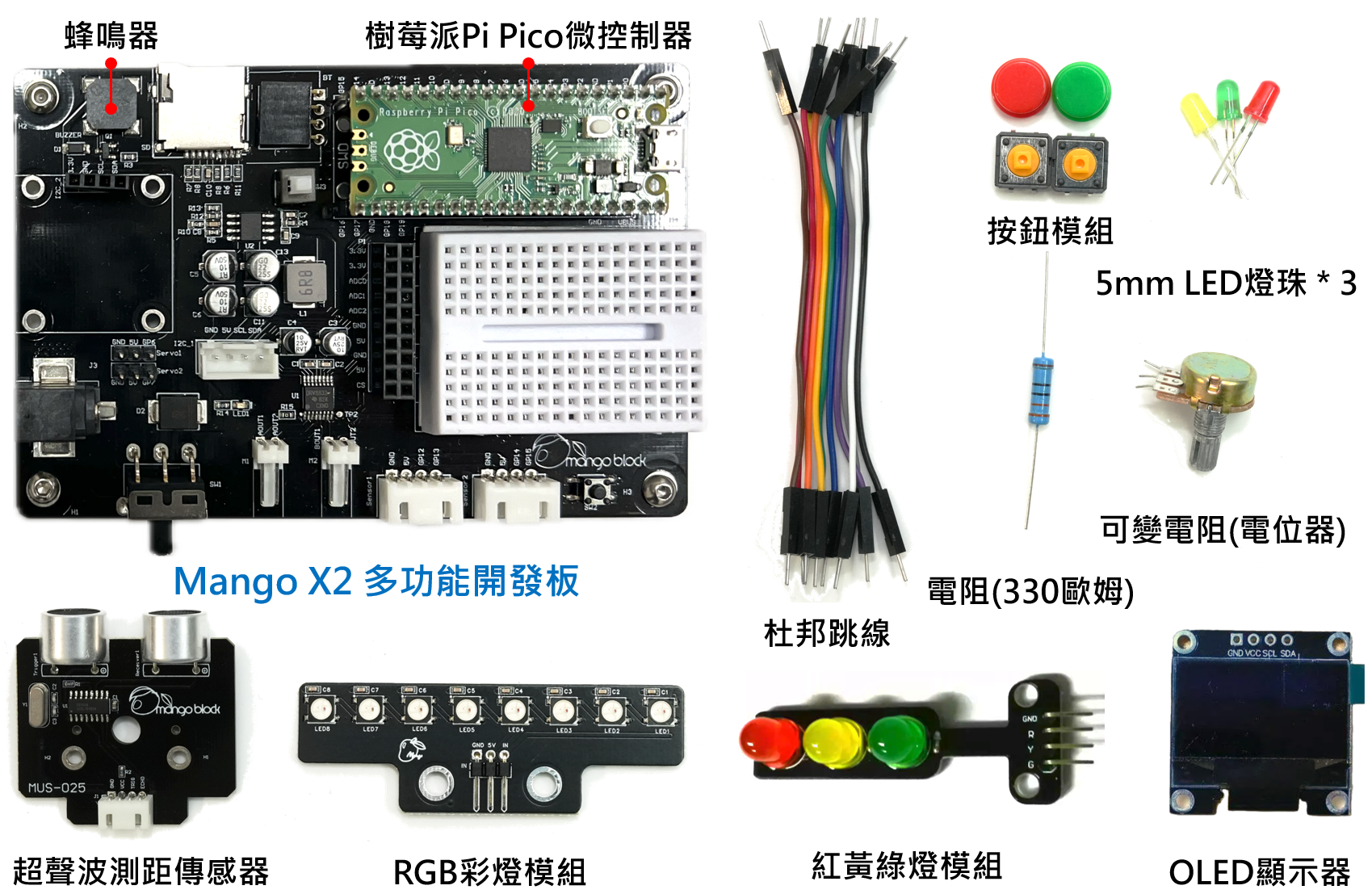 MangoX2 程式教育套件